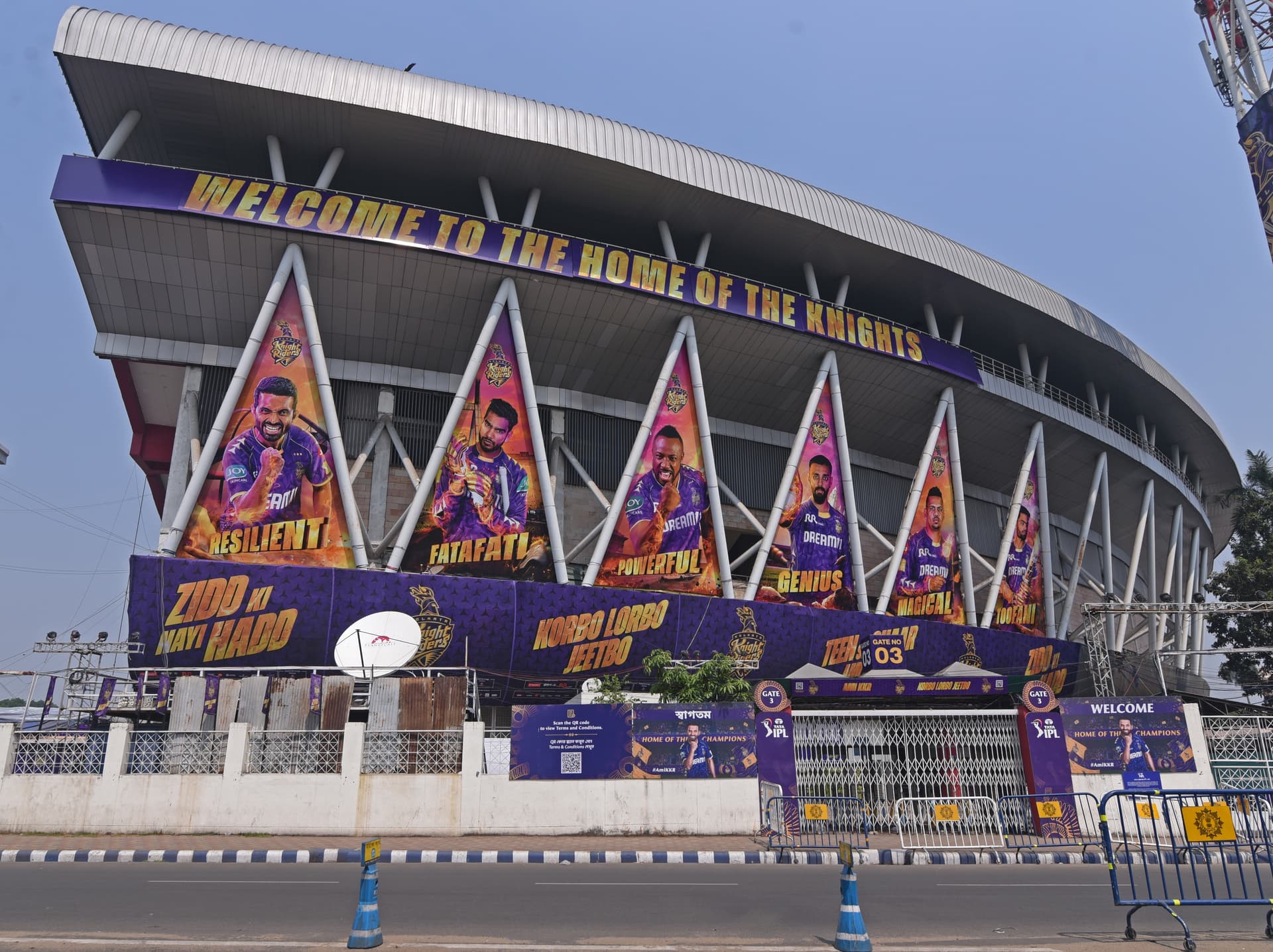 <p><em>The Eden Gardens has been witness to many historic innings and is now home to the Kolkata Knight Riders. (Shutterstock)</em></p>