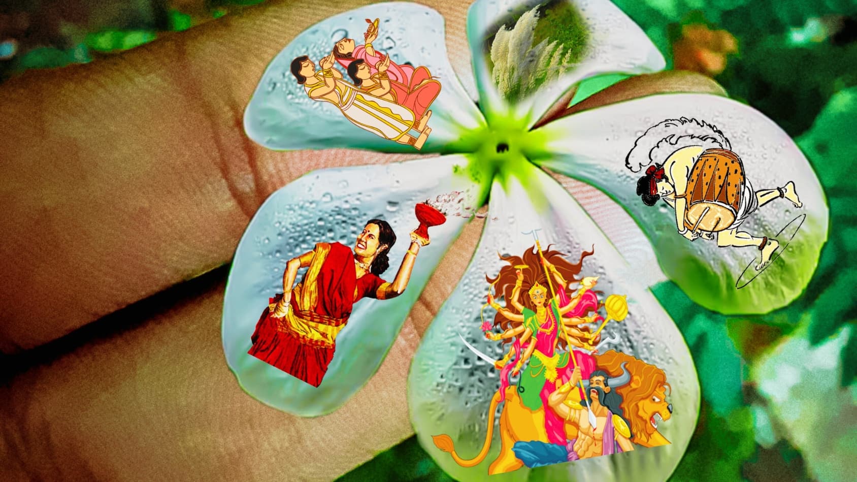 <p>Mahalaya signifies the end of Pitri Paksha and the start of Devi Paksha, leading up to the five-day Durga Puja festivities. (Picture by Argha Mallick, Wikimedia Commons)&nbsp;</p>